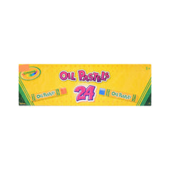 CRY CRAYON 24CT ROUND OIL PASTEL 523626 Default Title - MamasJan Toys