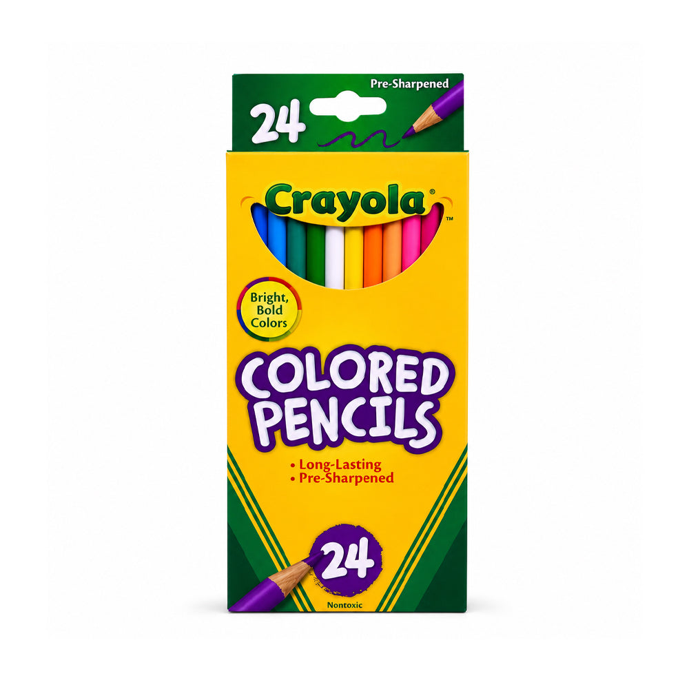 684024 CRY PENCIL SET 24PCS Default Title - MamasJan Toys