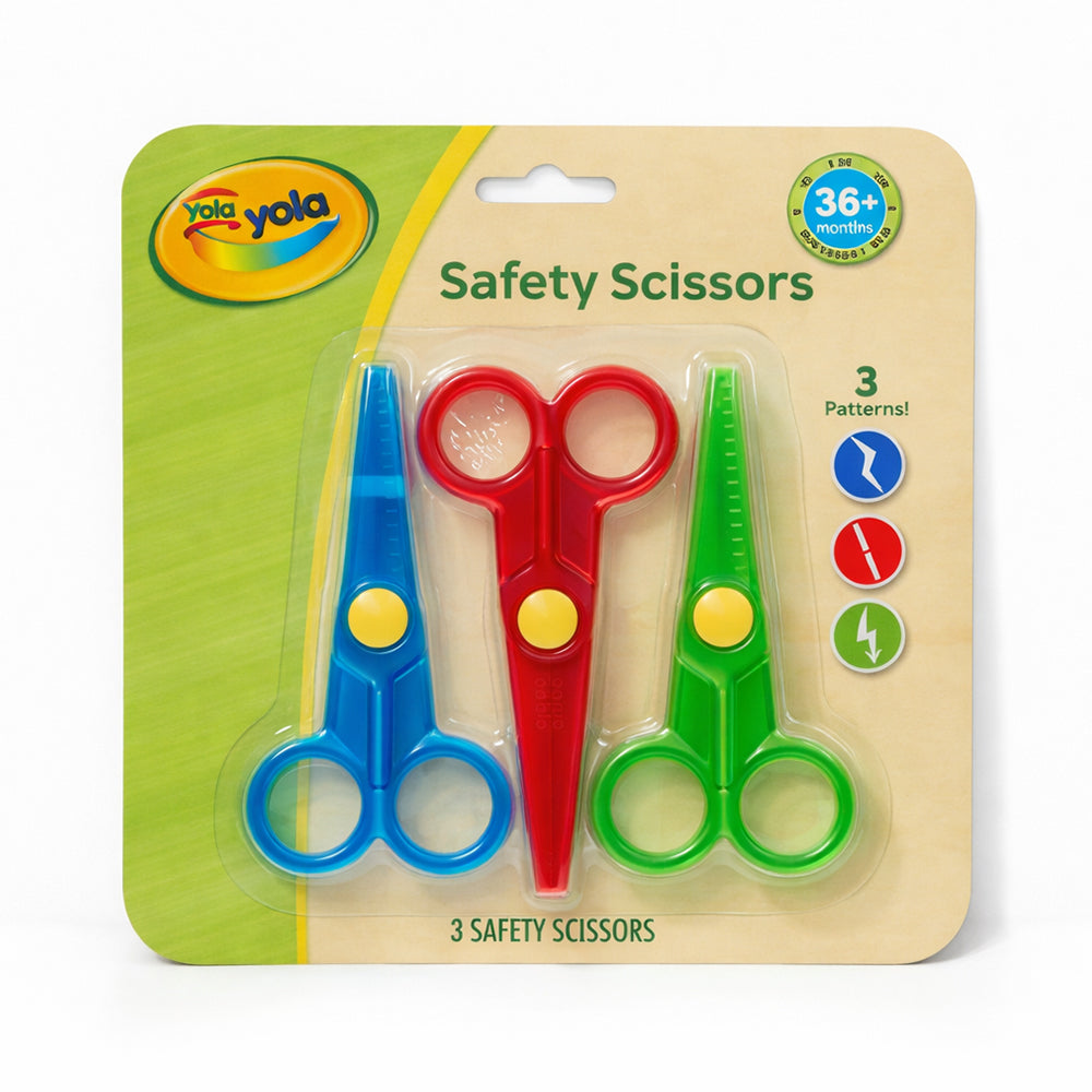 CRAYOLA MFC 36M SAFETY SCISSOR 811458 Default Title - MamasJan Toys
