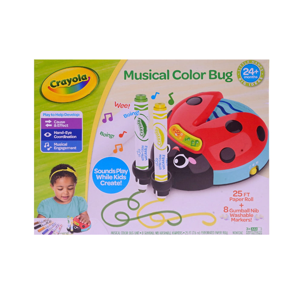 811543 CRY YK MUSICAL COLOR BUG A.I Default Title - MamasJan Toys