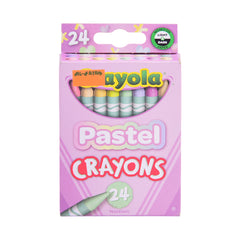 521835 CRY PASTEL CRAYONS 24CLR A.I Default Title - MamasJan Toys