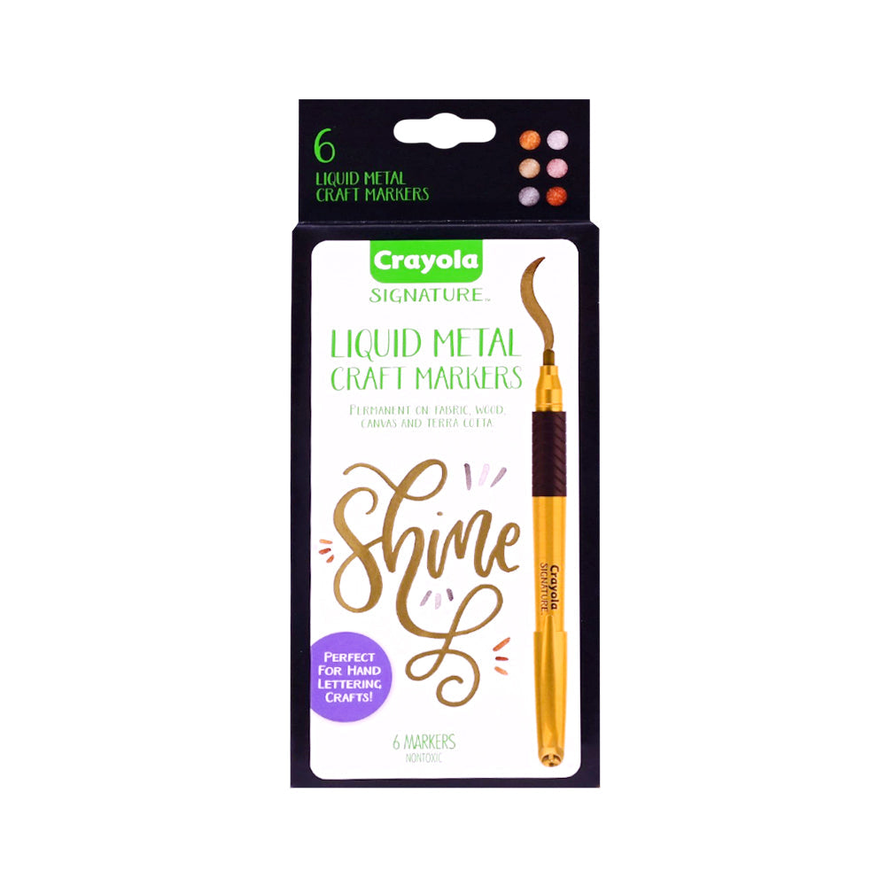 586702 CRY SIGNATURE 6CT PERM MARKER A.I Default Title - MamasJan Toys