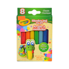 CRAYOLA 8CT BASIC COLOR MODELING CLAY 570312 Default Title - MamasJan Toys