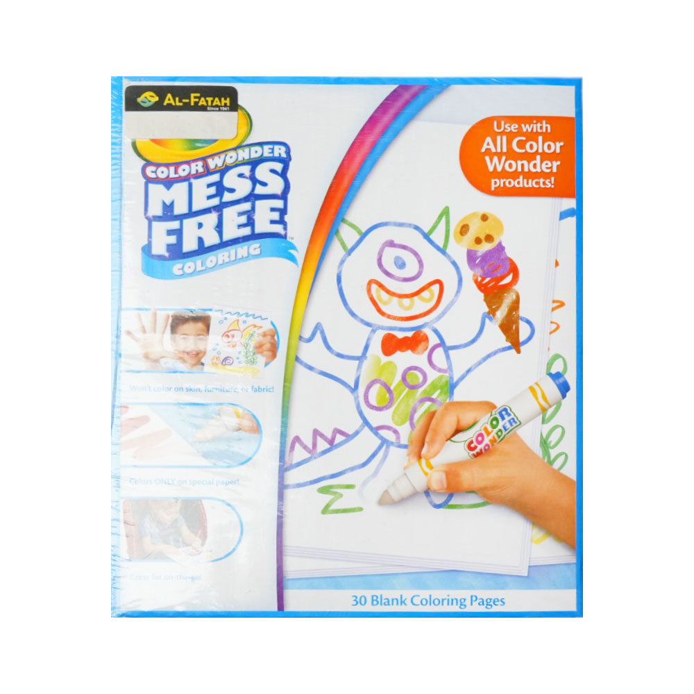 752479 CRY CW 30PG COLORING PAD Default Title - MamasJan Toys