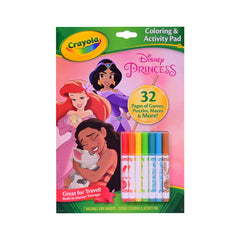 045807C CRY COLORING BOOK DISNEY PRINCESS A.I Default Title - MamasJan Toys