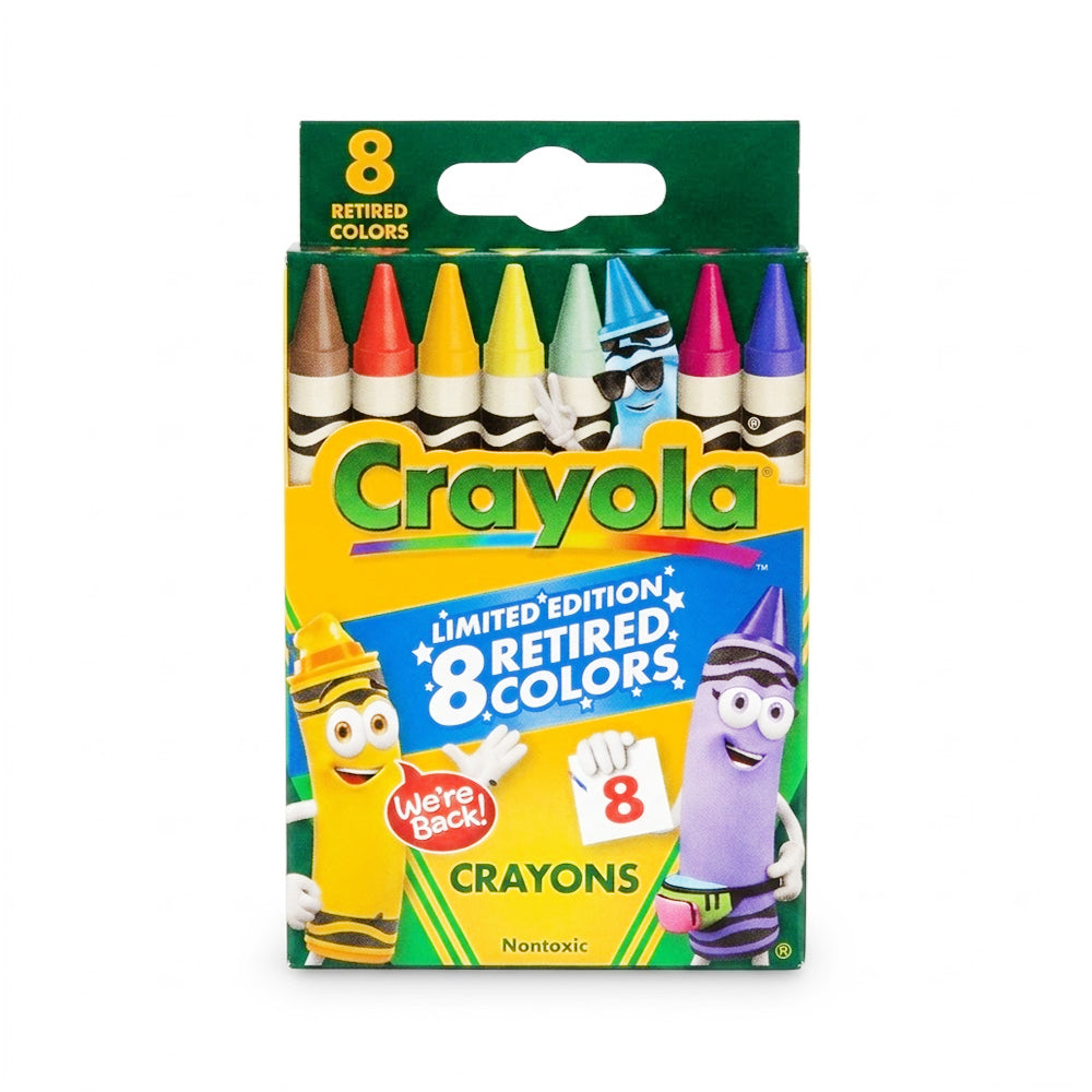 523019 CRY 8CT LIM EDITION CRAYONS A.I Default Title - MamasJan Toys