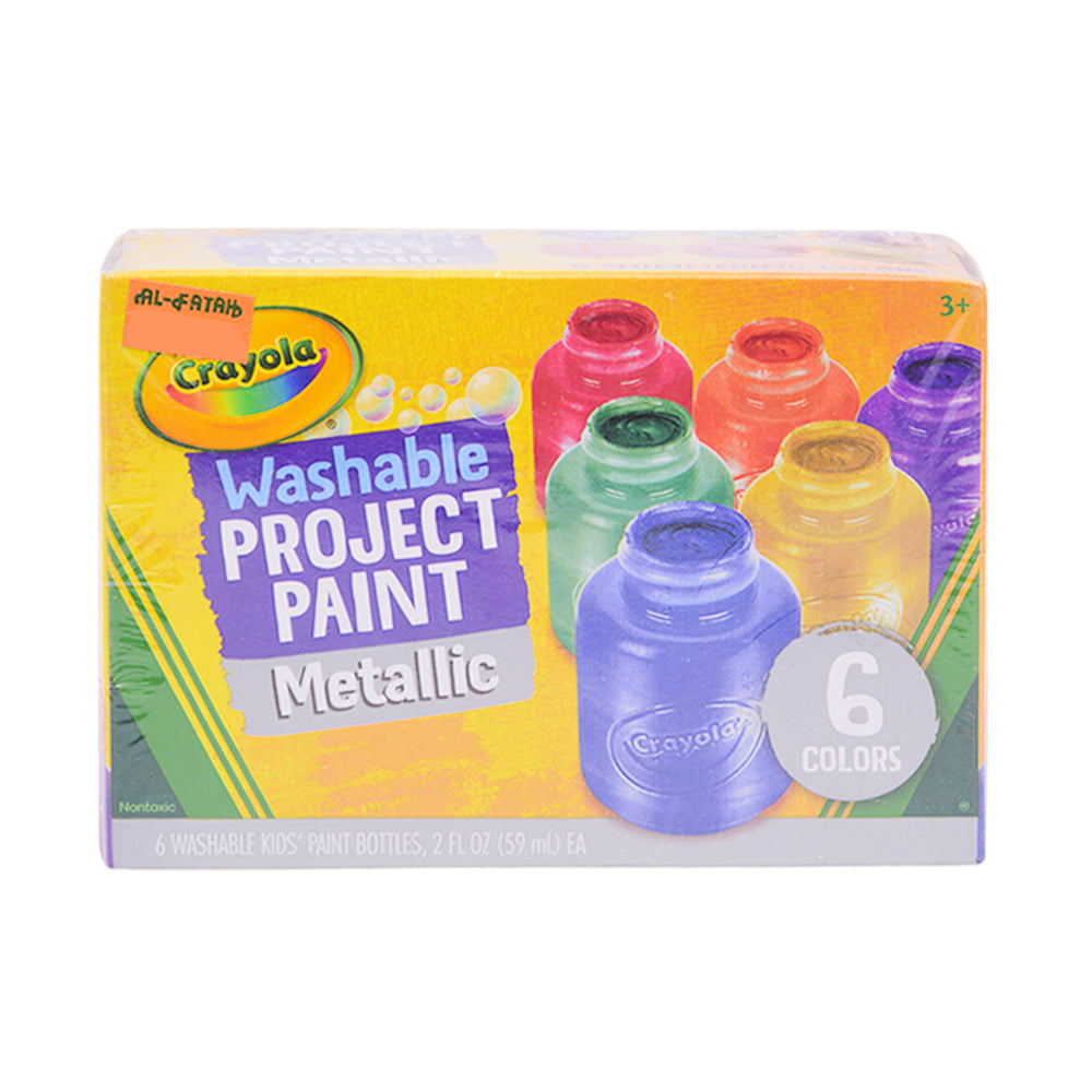 545000 CRY METALLIC PAINT 6CLR SET A.I Default Title - MamasJan Toys
