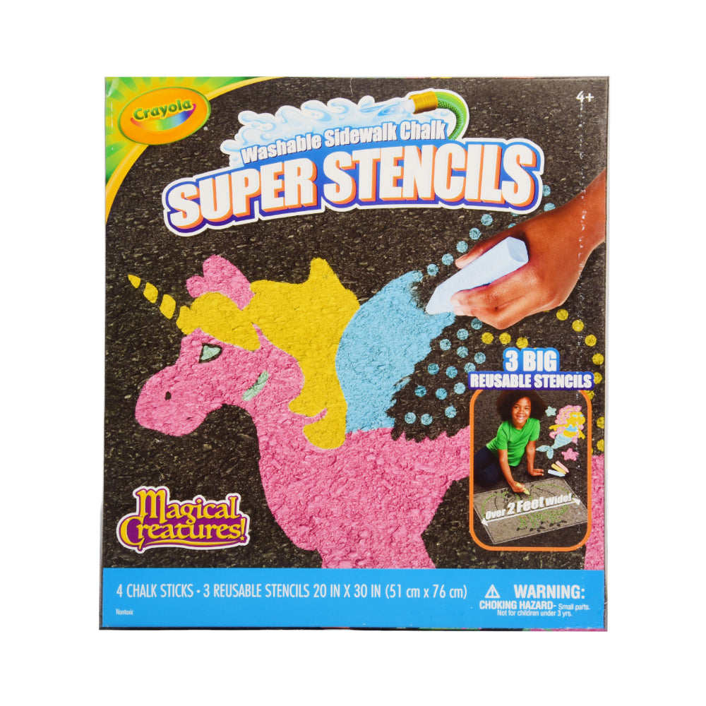 031001 CRY OUTDOOR STENCILS COLORS Default Title - MamasJan Toys