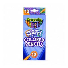687510 CRY PENCIL 12CT SWIRL A.I Default Title - MamasJan Toys