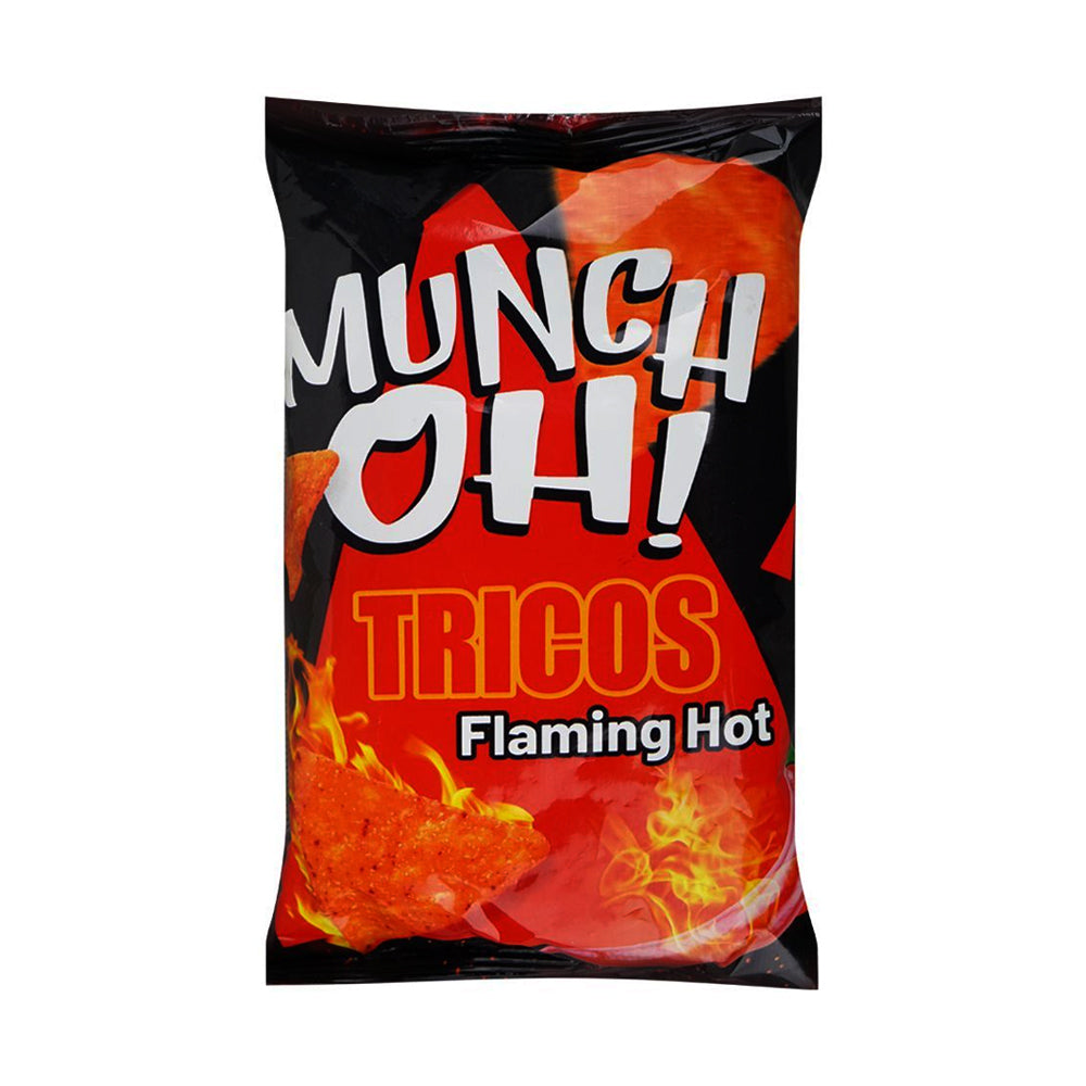 MUNCH OH TRICOS SNACKS FLAMIN HOT 64 GM Default Title - MamasJan Grocery