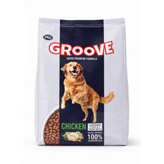 GROOVE DOG FOOD CHICKEN ADULT 1.2KG Default Title - MamasJan Pet Essentials