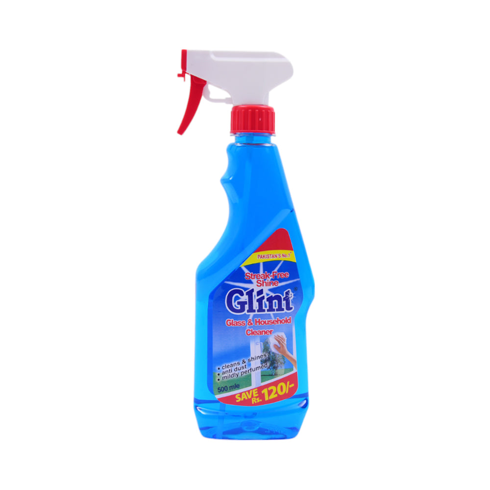 GLINT GLASS & HOUSEHOLD CLEANER SAVE RS.120 500 ML Default Title - MamasJan Grocery Non Foods
