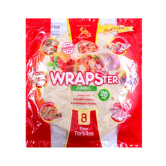 WRAPSTER FLOUR TORTILLAS JUMBO Default Title - MamasJan GroceryFoods