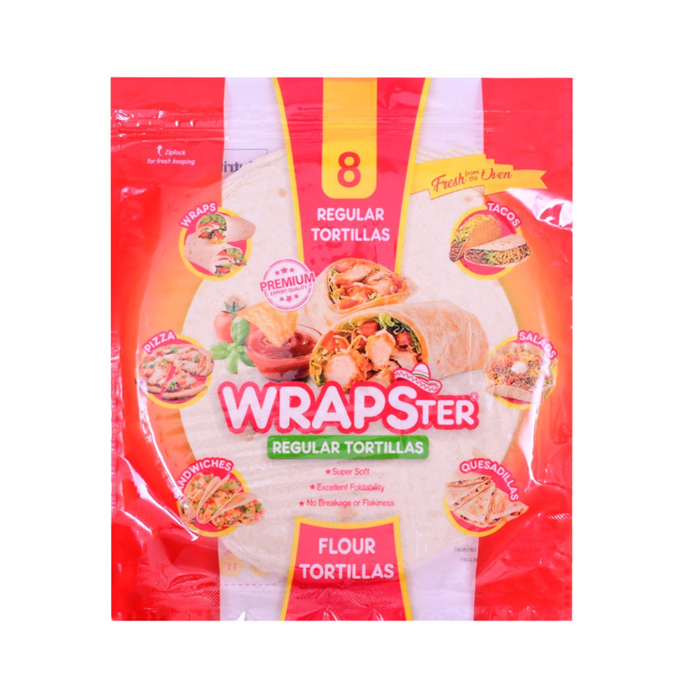 WRAPSTER FLOUR TORTILLAS REGULAR Default Title - MamasJan GroceryFoods