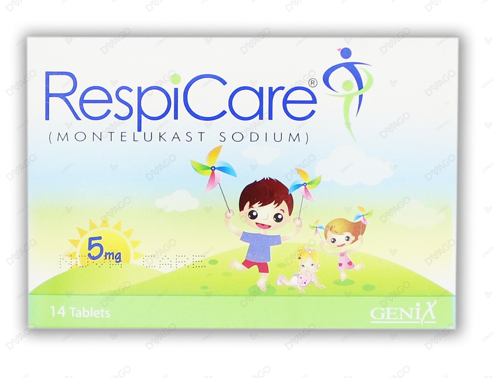 RESPICARE Tablets CHEW 5 MG 14S