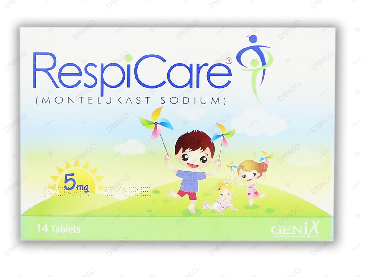 RESPICARE Tablets CHEW 5 MG 14S