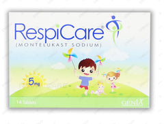 RESPICARE Tablets CHEW 5 MG 14S