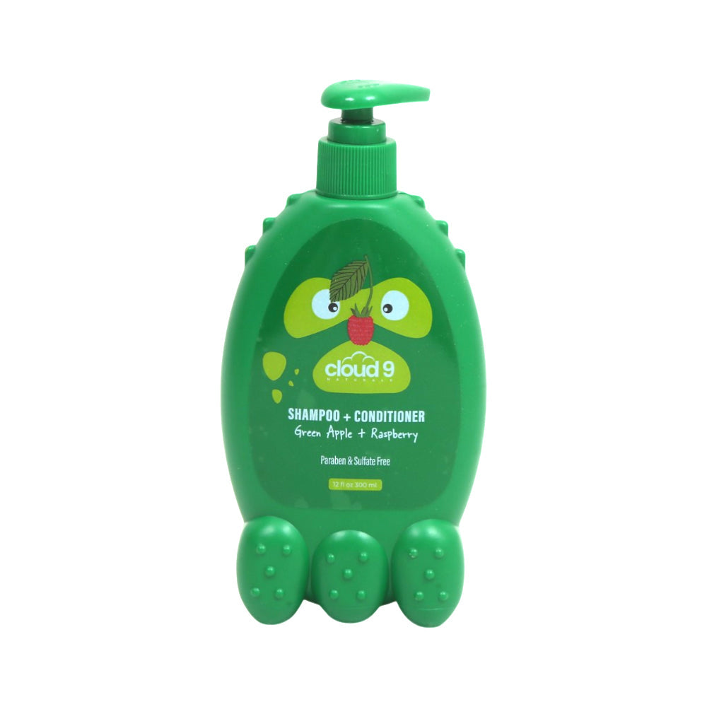 CLOUD 9 SHAMPOO & CONDIONER GREENAPPLE & RASBERRY 300ML Default Title - MamasJan Non Grocery