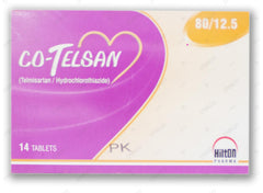 Co-Telsan Tablets 80/12.5mg (1 Strip = 7 Tablets)