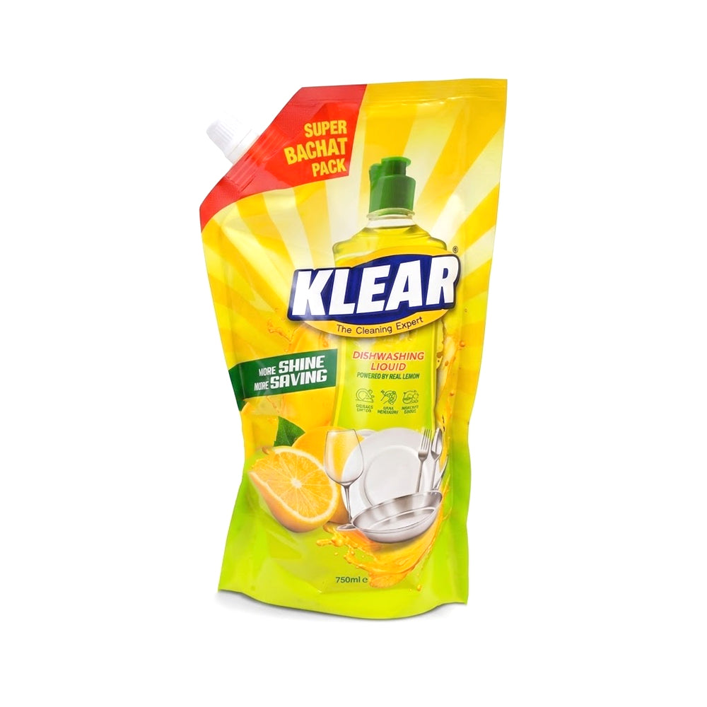 KLEAR DISHWASH LIQUID POUCH 750ML Default Title - MamasJan Grocery Nonfood