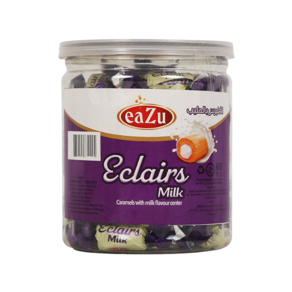 EAZU MILK ECLAIRS JAR 195 GM Default Title - MamasJan GroceryFoods