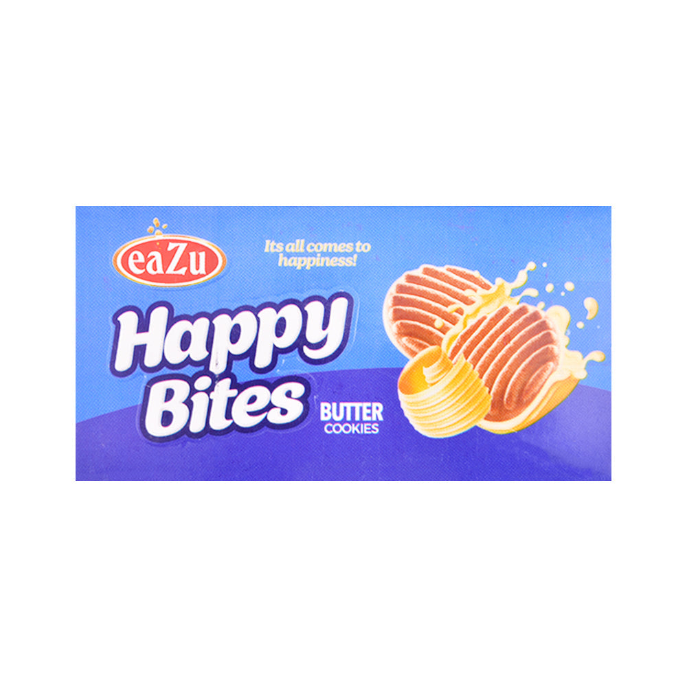 EAZU HAPPY BITES BUTTER COOKIES 90 GM Default Title - MamasJan GroceryFoods