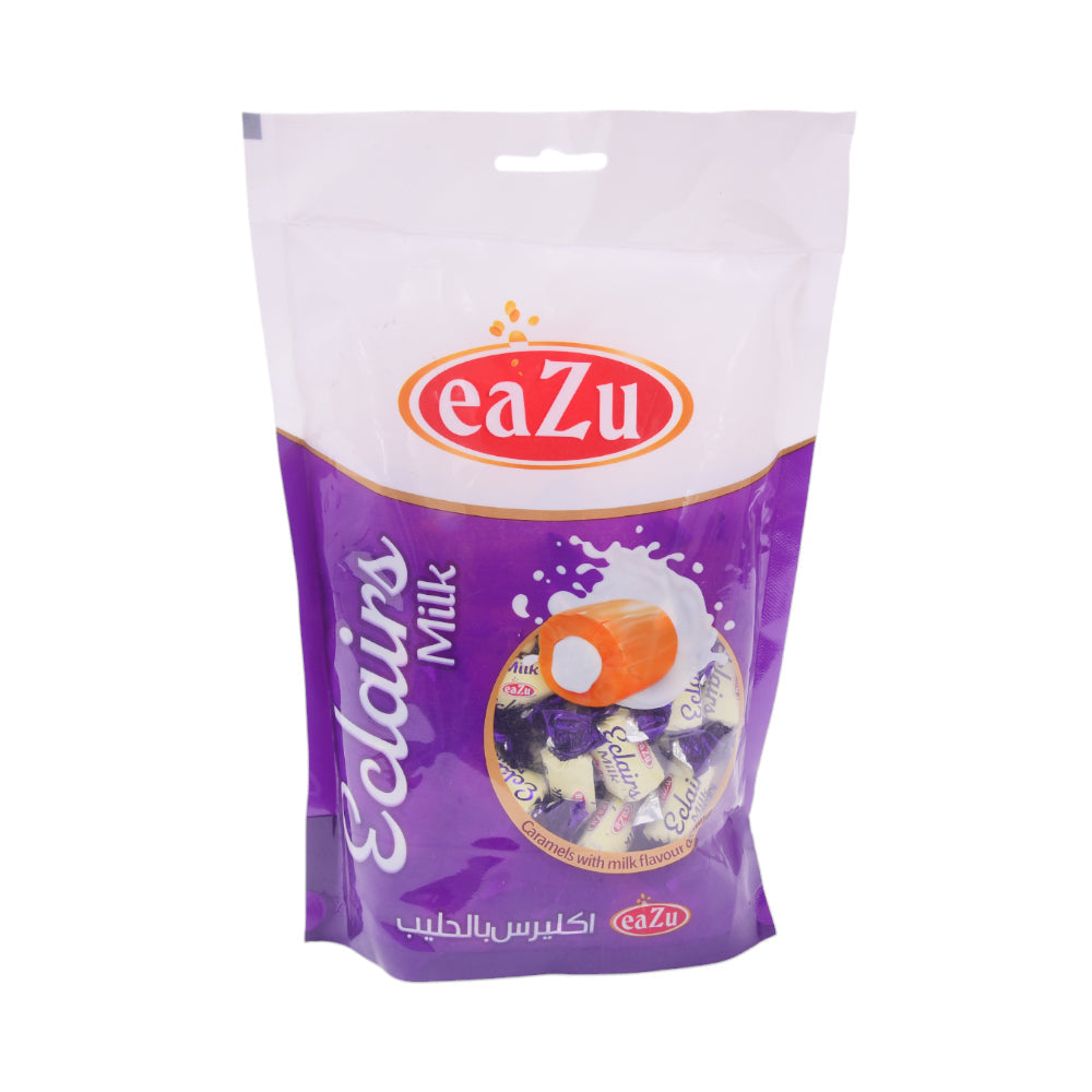 EAZU MILK ECLAIRS STANDING POUCH 350 GM Default Title - MamasJan GroceryFoods