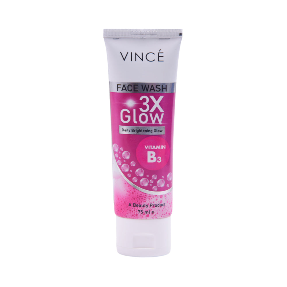VINCE 3X GLOW FACE WASH 75 ML Default Title - MamasJan skincare
