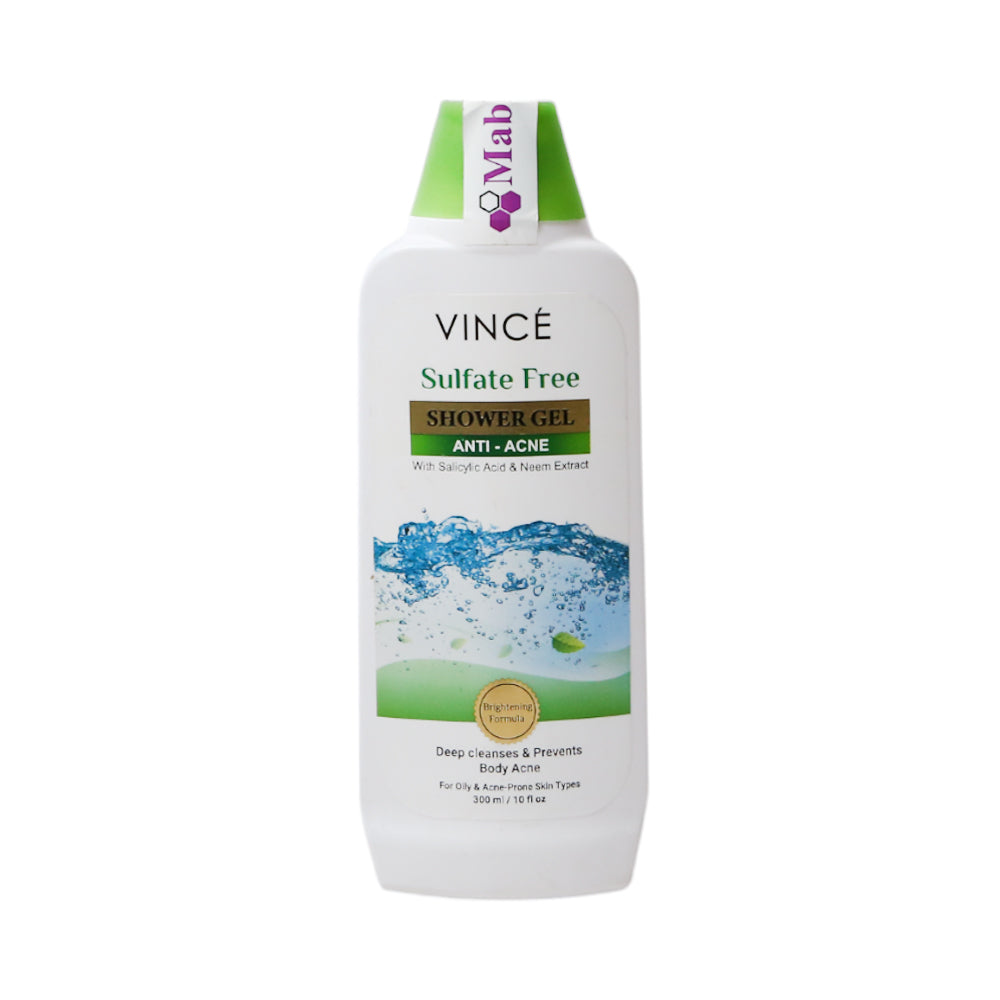 VINCE ANTI ACNE SHOWER GEL 300ML Default Title - MamasJan skincare