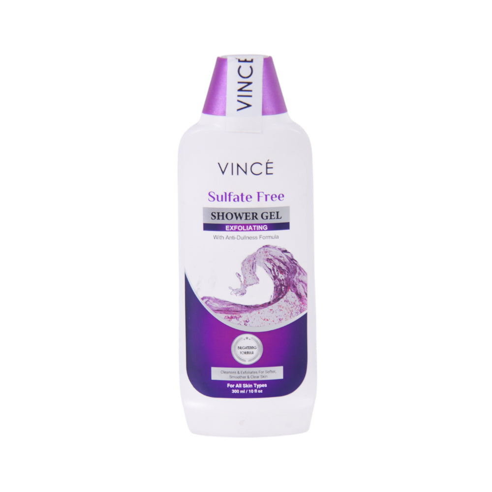 VINCE EXFOLIATING SHOWER GEL 300ML Default Title - MamasJan skincare