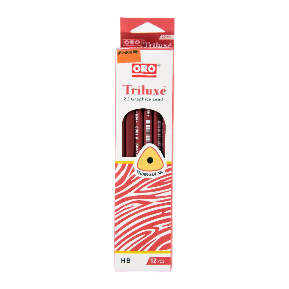 1002 ORO LEAD PENCIL TRILUXE 12PC PACK A.M Default Title - MamasJan Toys