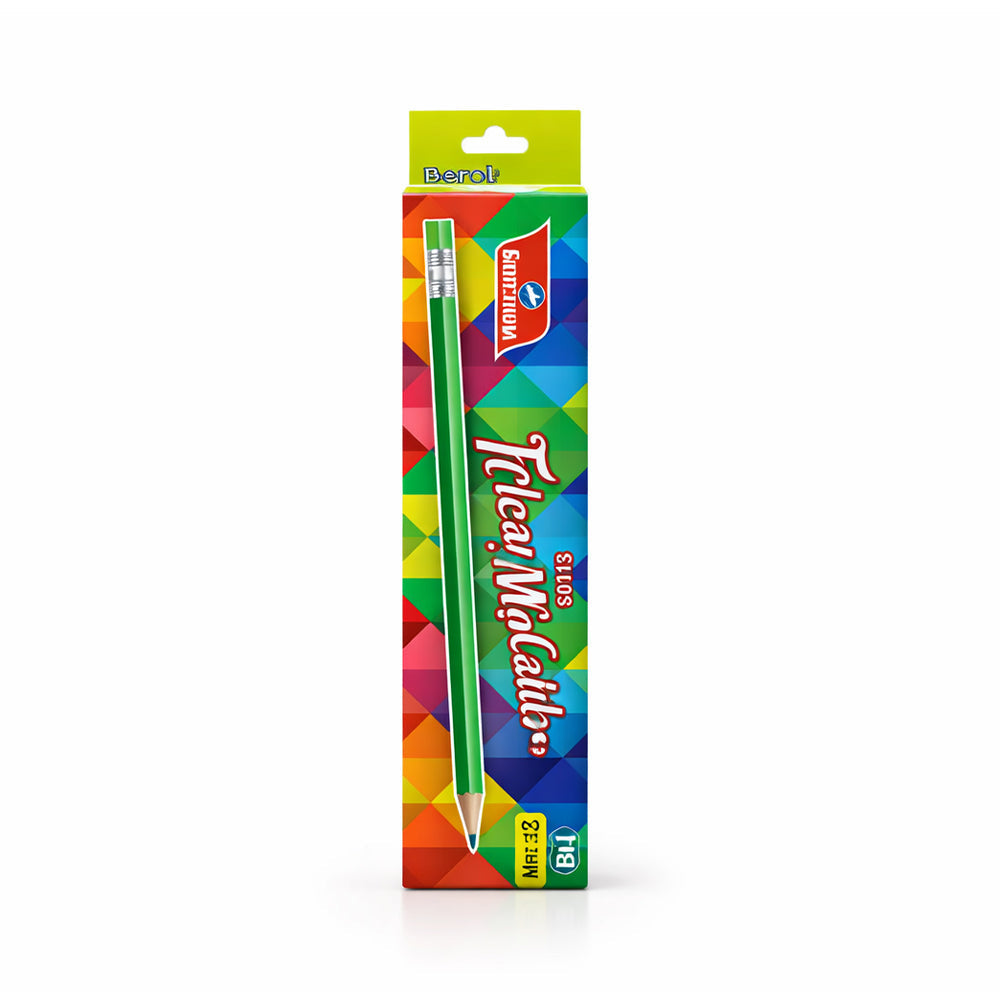 HB 9003 BAHADUR TRICA METALLIC PENCIL 12PCS PACK Default Title - MamasJan Toys