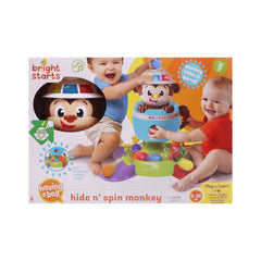 10172M MUSICAL HIDE N SPIN MONKEY A.I Default Title - MamasJan Toys