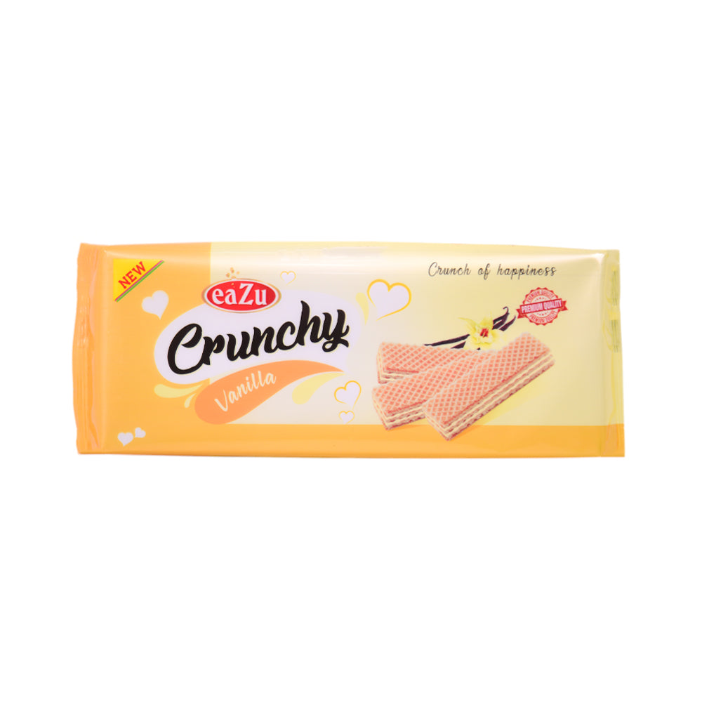 EAZU CRUNCHY WAFER (VANILLA ) 75 GM Default Title - MamasJan GroceryFoods