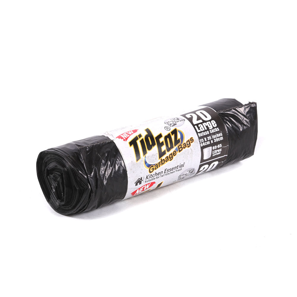 TID EAZ GARBAGE BAGS NO.20 LARGE 25X35 Default Title - MamasJan Grocery Nonfood