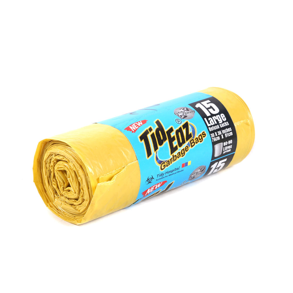 TID EAZ GARBAGE BAGS NO.15 LARGE 30X36 Default Title - MamasJan Grocery Nonfood