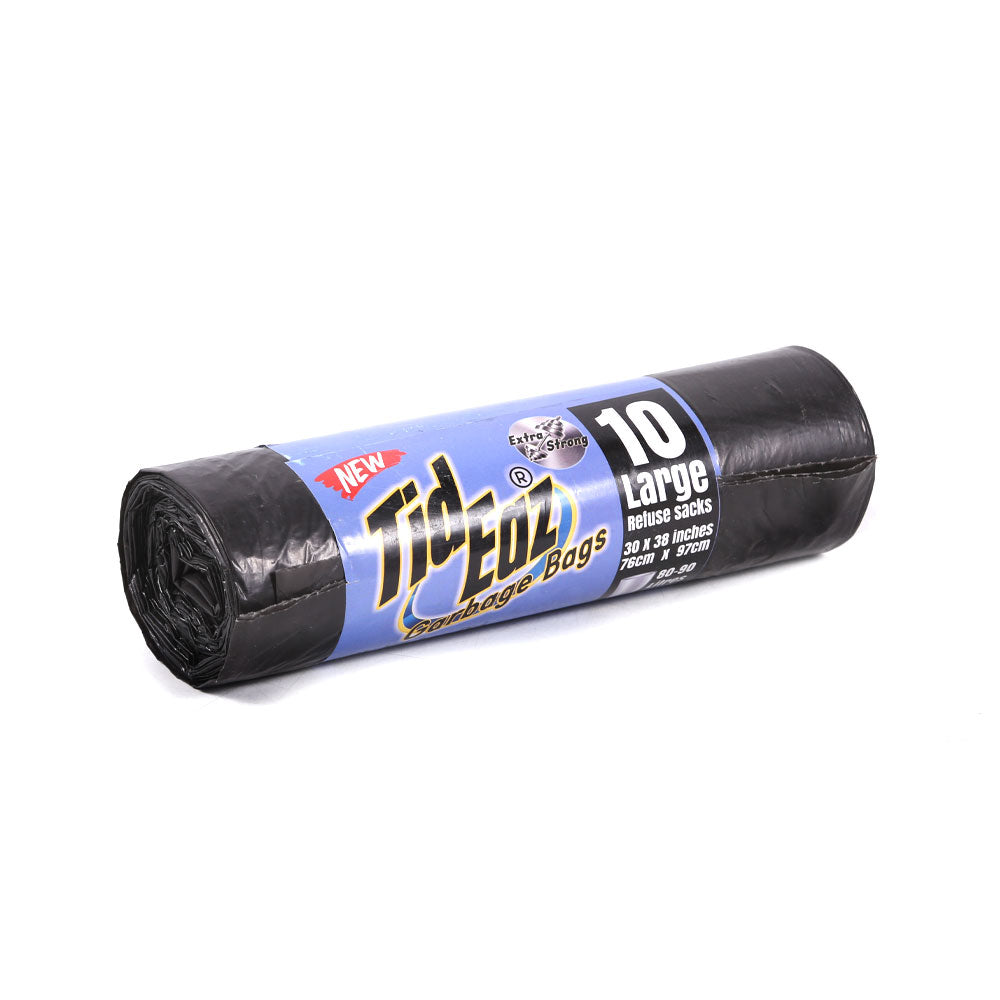 TID EAZ GARBAGE BAGS NO.10 LARGE 30X38 Default Title - MamasJan Grocery Nonfood
