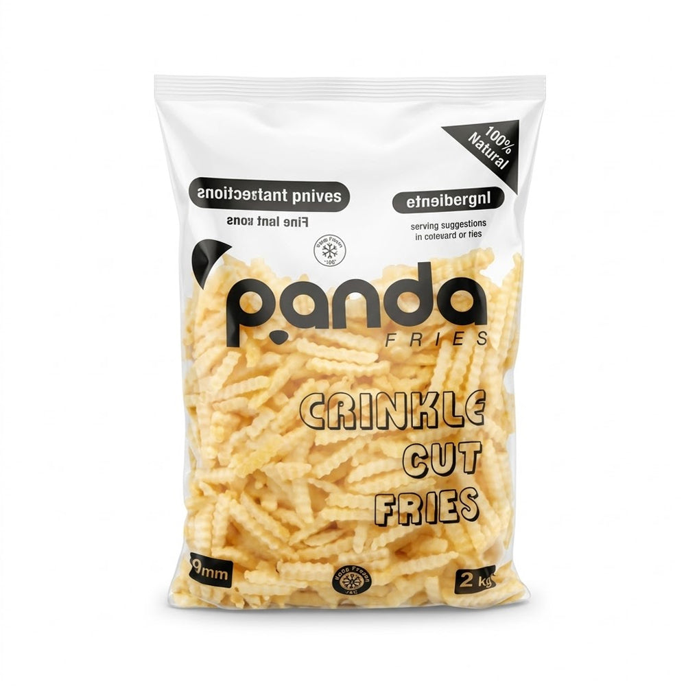PANDA CRINKLE CUT 9MM VALUE PACK 2KG Default Title - MamasJan Grocery Food