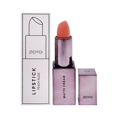 ZERO LIPSTICK PEACH NUDE MATTE CREAM Default Title - MamasJan Makeup
