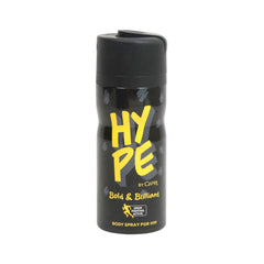 HYPE BY CAPRI BODY SPRAY BOLD & BRILLIANT FOR MEN 150 ML Default Title - MamasJan Non Grocery