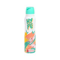 HYPE BY CAPRI BODY SPRAY FEELIN PEACHY FOR HER 150 ML Default Title - MamasJan Non Grocery