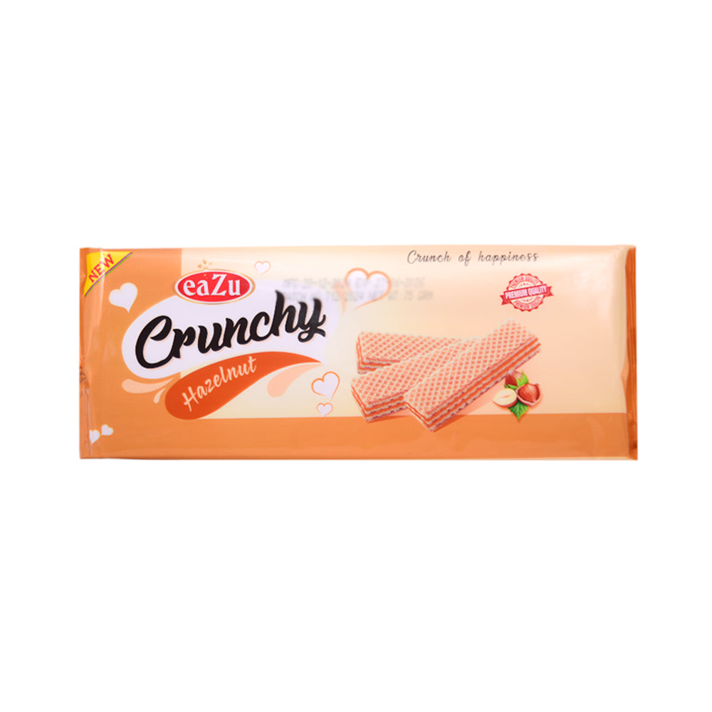 EAZU CRUNCHY WAFER (HAZELNUT) 75 GM Default Title - MamasJan GroceryFoods