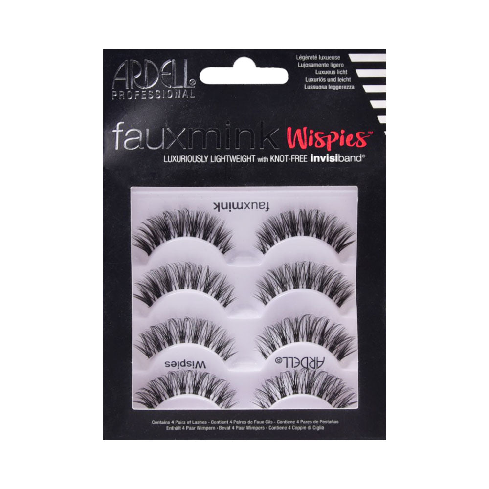 ARDELL FAUXMINK WISPICS EYELASHES 4PAIRS Default Title - MamasJan Makeup