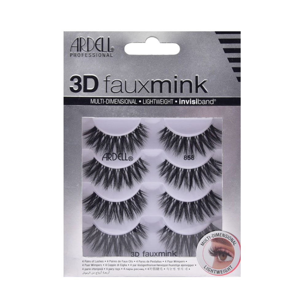 ARDELL 3D FAUXMINK EYELASHES 4 PAIRS Default Title - MamasJan Makeup