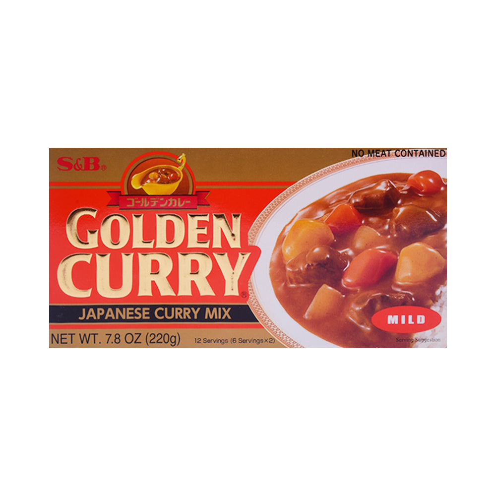 S&B GOLDEN CURRY MILD 220 GM Default Title - MamasJan GroceryFoods