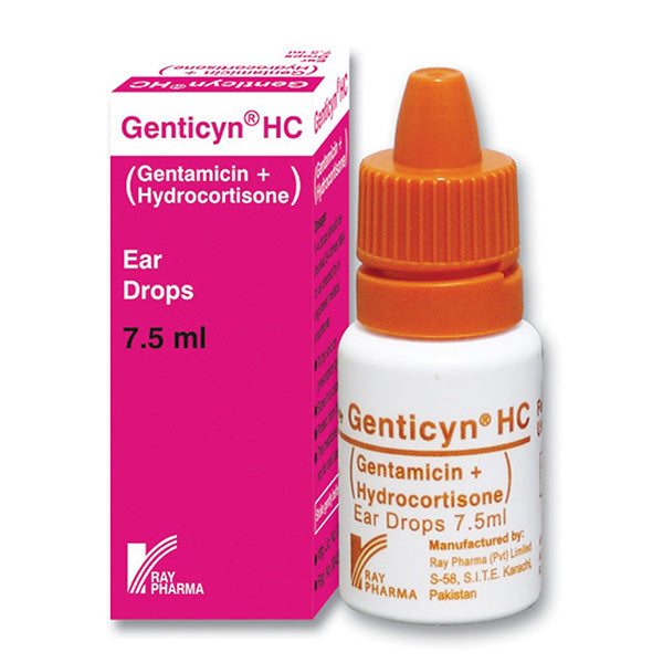 Genticyn HC Ear drops 7.5ml