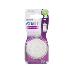 PHILIPS AVENT TEATS FLOW NIPPLES NATURAL 1M+ SCF652/27 Default Title - MamasJan Grocery Nonfood
