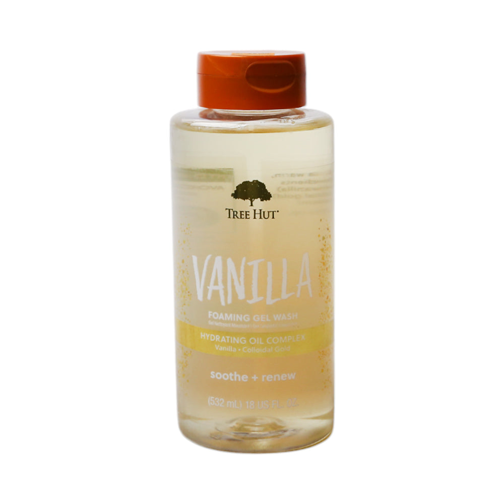 TREE HUT VANILLA FOAMING GEL WASH 532ML Default Title - MamasJan Makeup