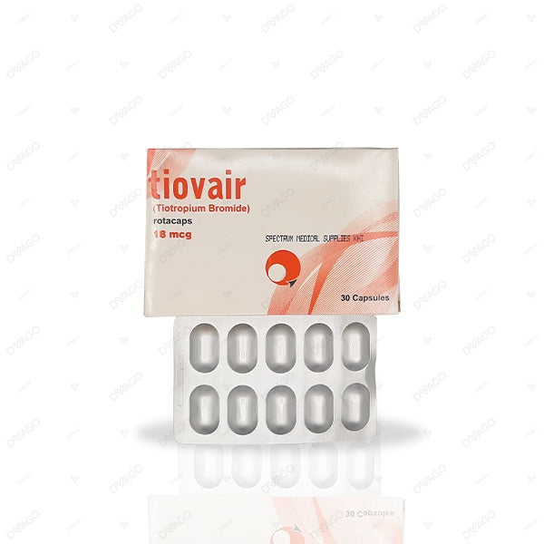 Tiovair-F Capsules 18mcg+12mcg (1 Strip = 10 Capsules)