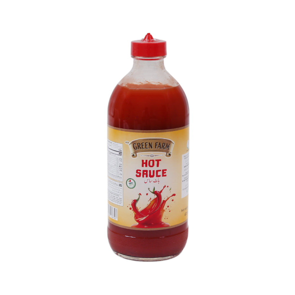 GREEN FARM HOT SAUCE 473 ML Default Title - MamasJan GroceryFoods